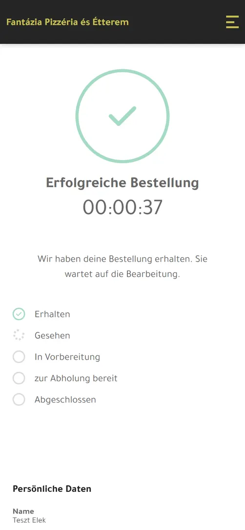 Erfolgreiche Bestellung: der Bestellstatus Schritt für Schritt
